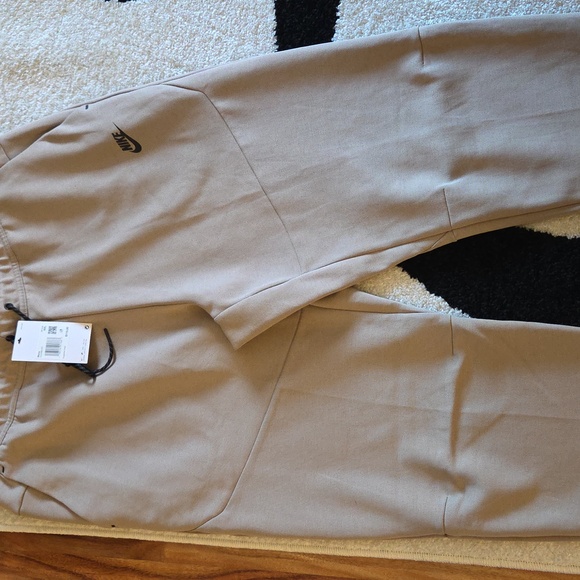 NIKE KHAKI TECH FLEECE JOGGERS SZ XXL - Picture 6 of 10